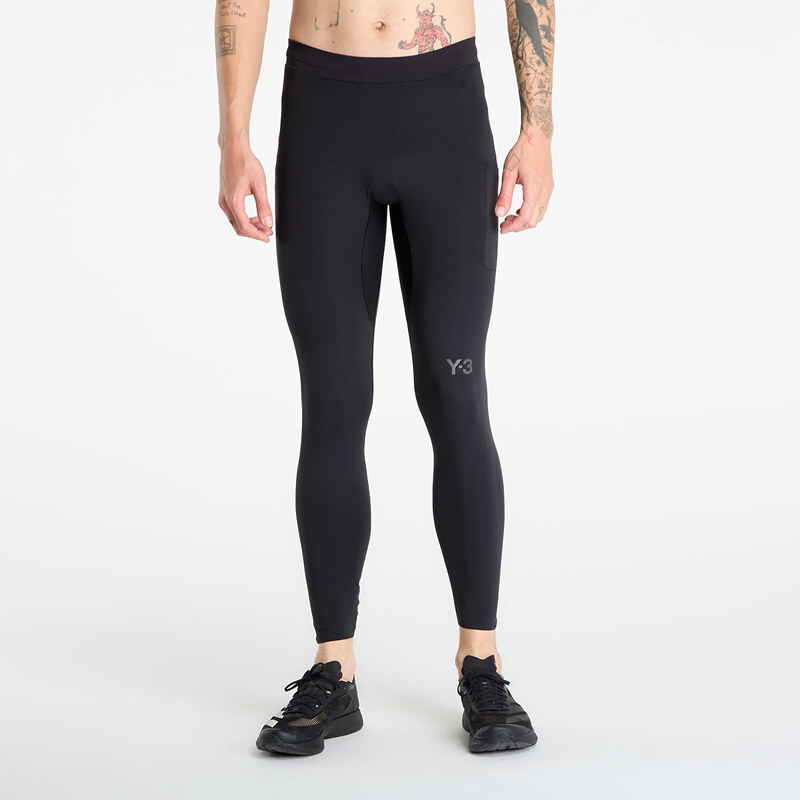 Legíny Y-3 M Run Tights Black S