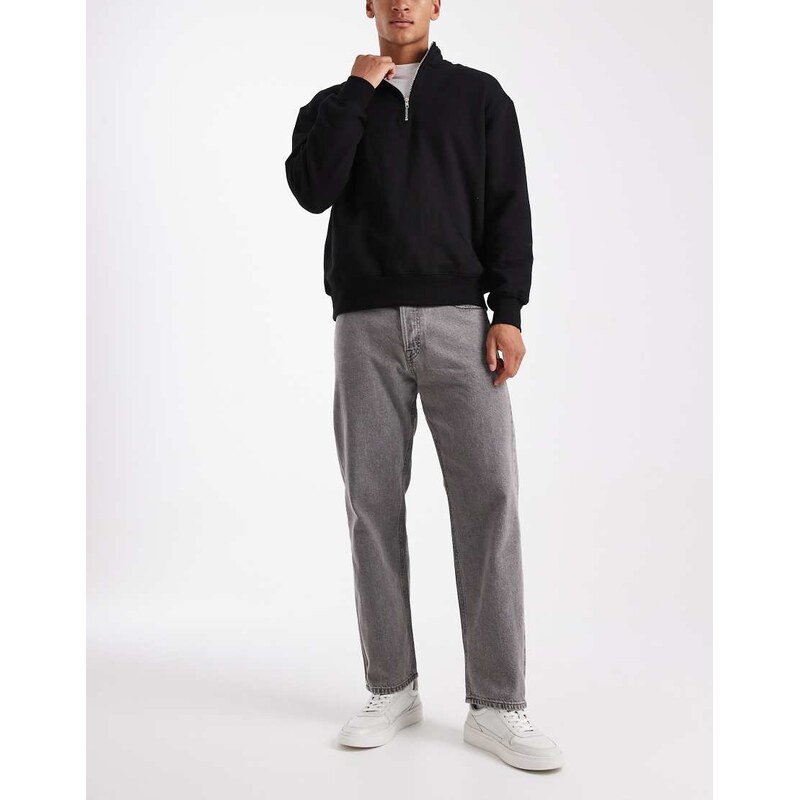 Jack & Jones Eddie baggy jean in grey