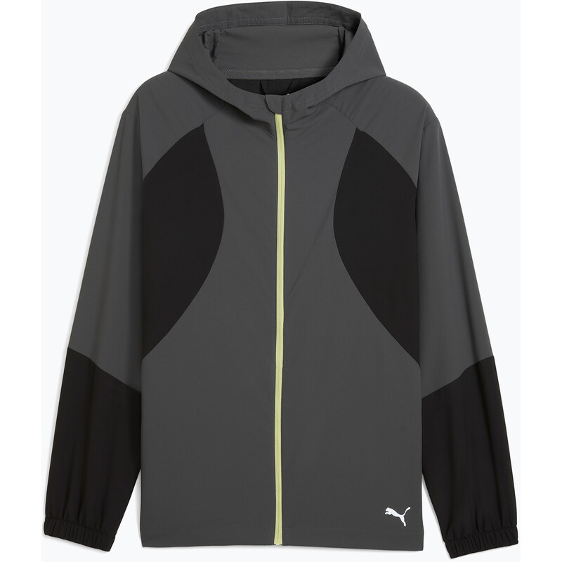 Pánská běžecká bunda PUMA Run Ultraweave Hooded dusky gray