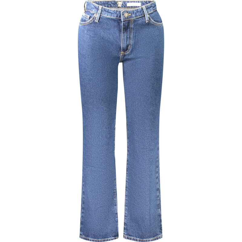 GUESS JEANS Dámské modré džíny s rovným střihem 109069192