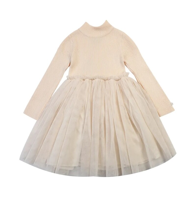 Donsje Dětské šaty s vlnou Donsje Lotus Dress