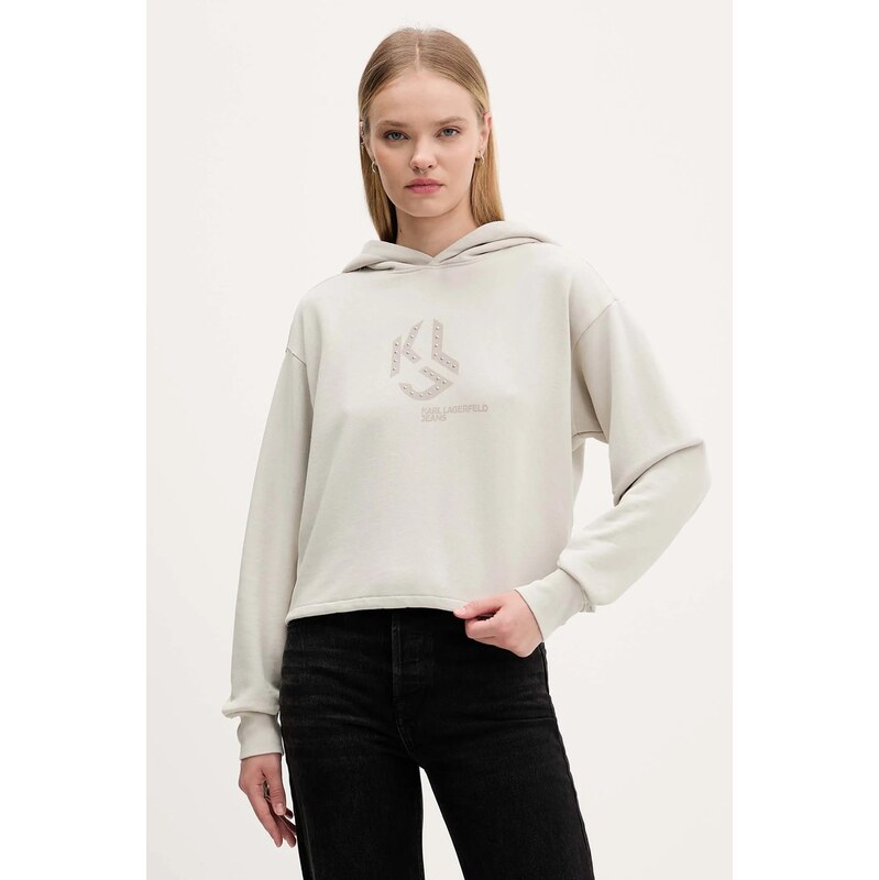 Karl Lagerfeld Jeans Bavlněná mikina Karl Lagerfeld Jeans