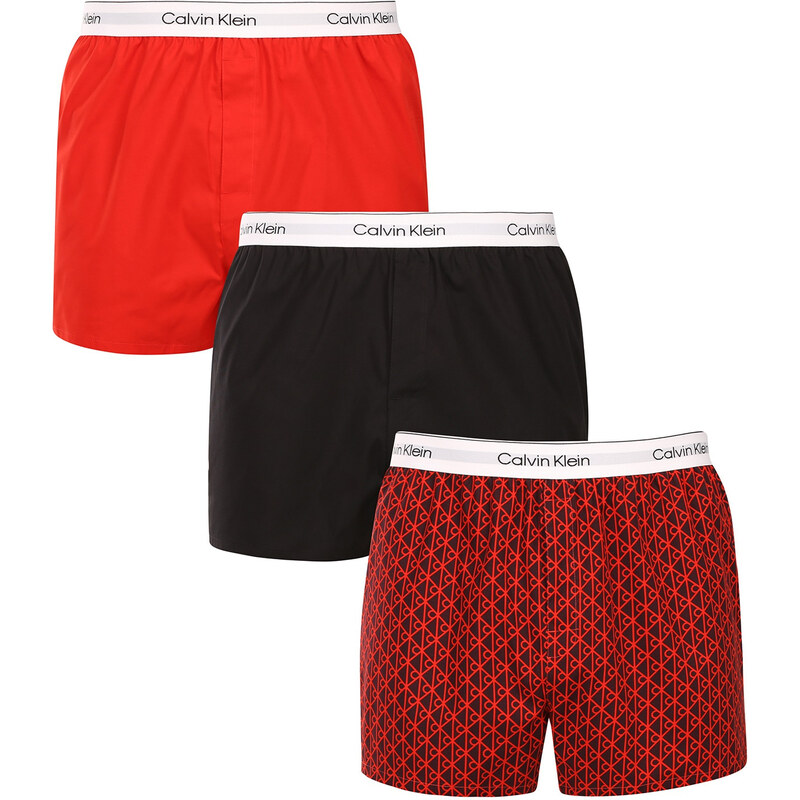 3PACK pánské trenky Calvin Klein vícebarevné (NB4267-2VH) 108426313