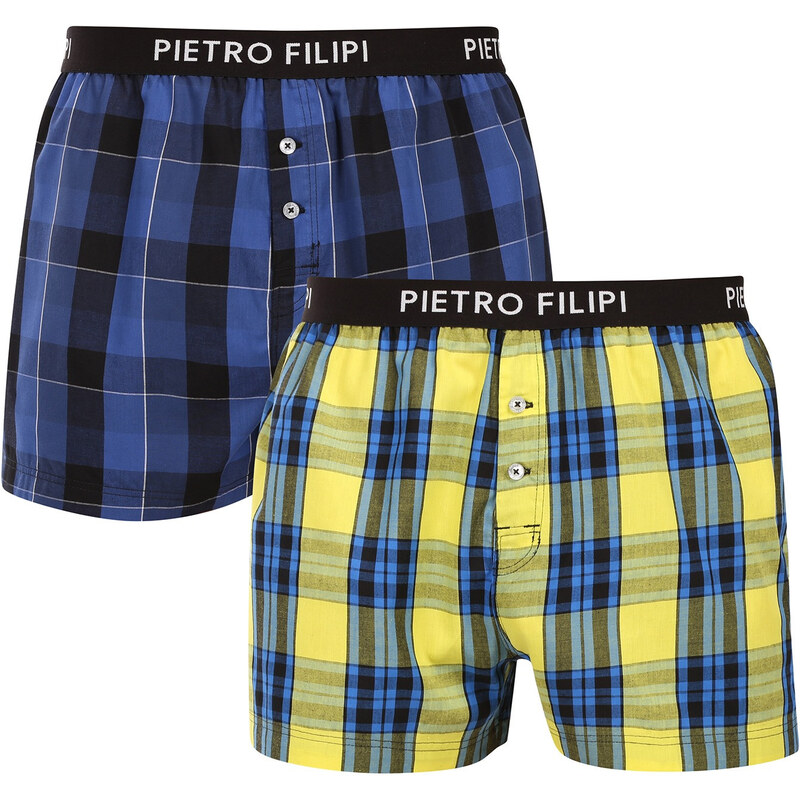 2PACK pánské trenky Pietro Filipi vícebarevné (2PGV3) 3