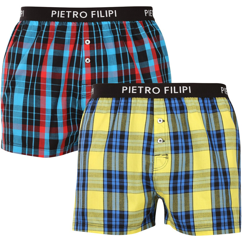 2PACK pánské trenky Pietro Filipi vícebarevné (2PGV1) 3