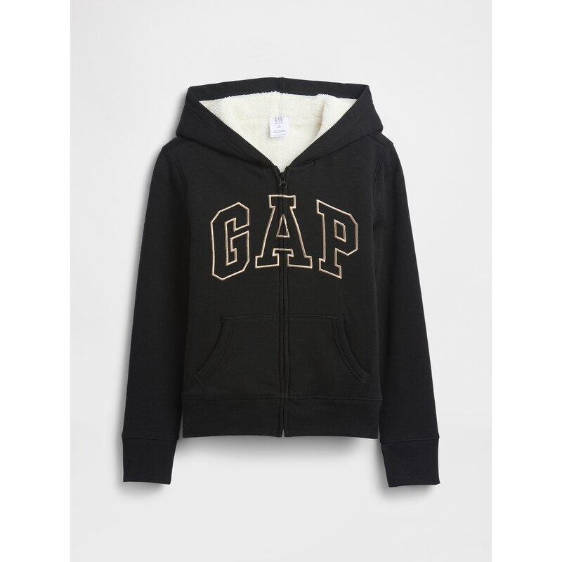 GAP Dívčí Dětská zateplená mikina Sherpa 790006-02