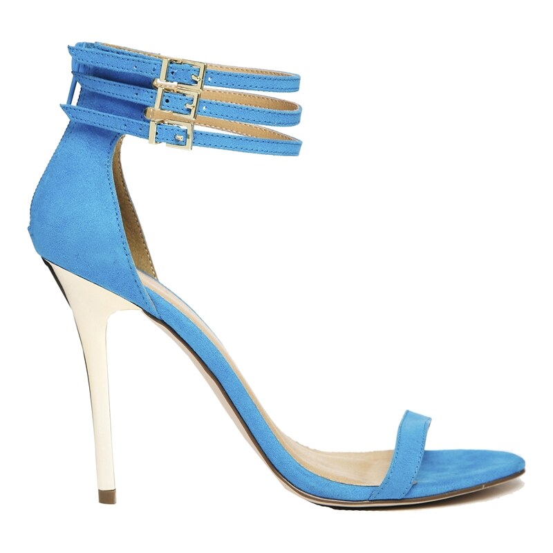 ASOS HARROGATE Heeled Sandals - Blue