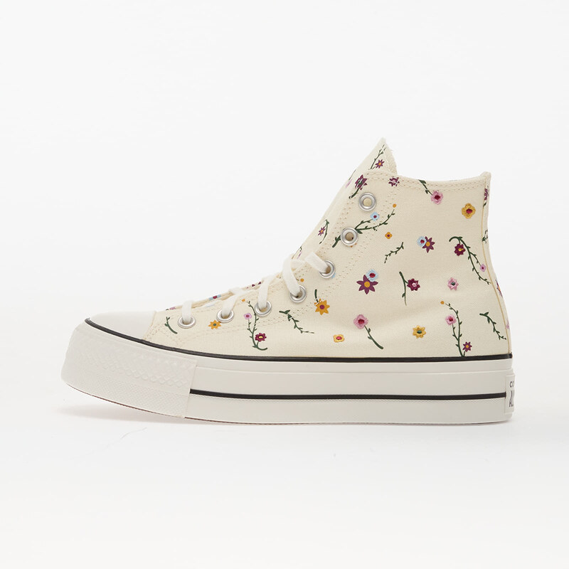 Converse Chuck Taylor All Star Lift Platform Embroidered Blooms