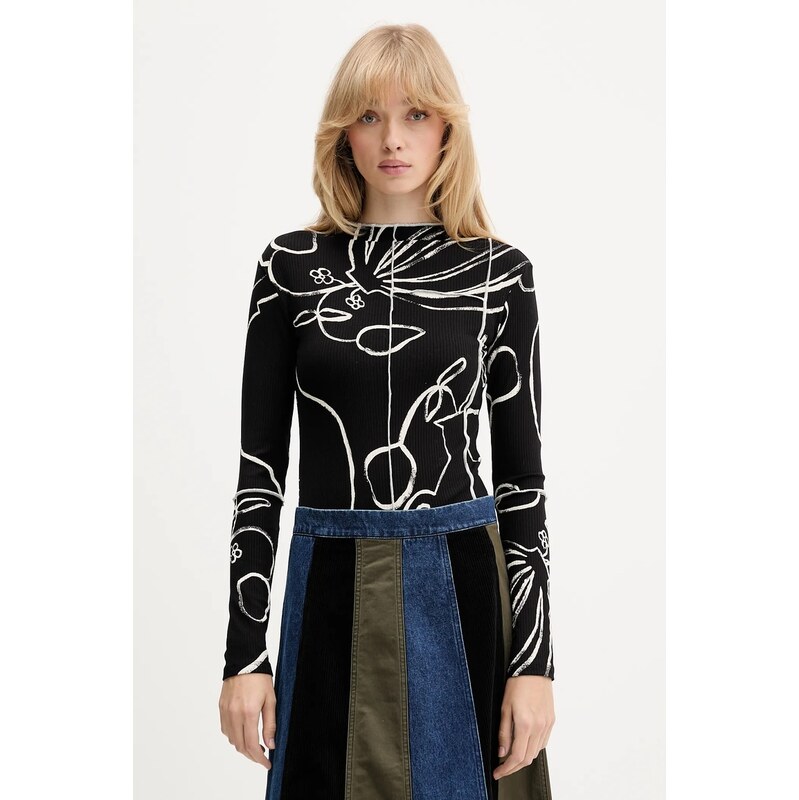 Tričko s dlouhým rukávem Desigual LONDRES 108426683
