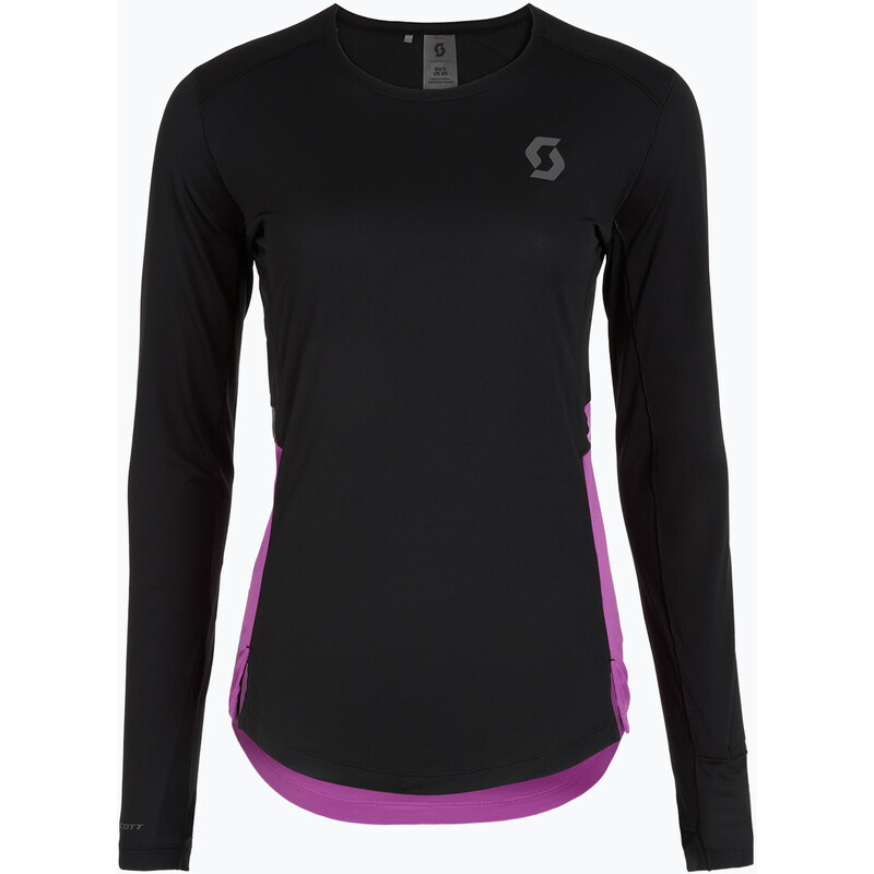Dámské tričko Longsleeve SCOTT Endurance Tech black/liquid