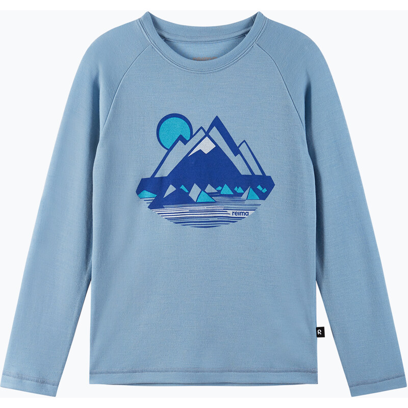 Dětské tričko Longsleeve Reima Viisas cloudy blue