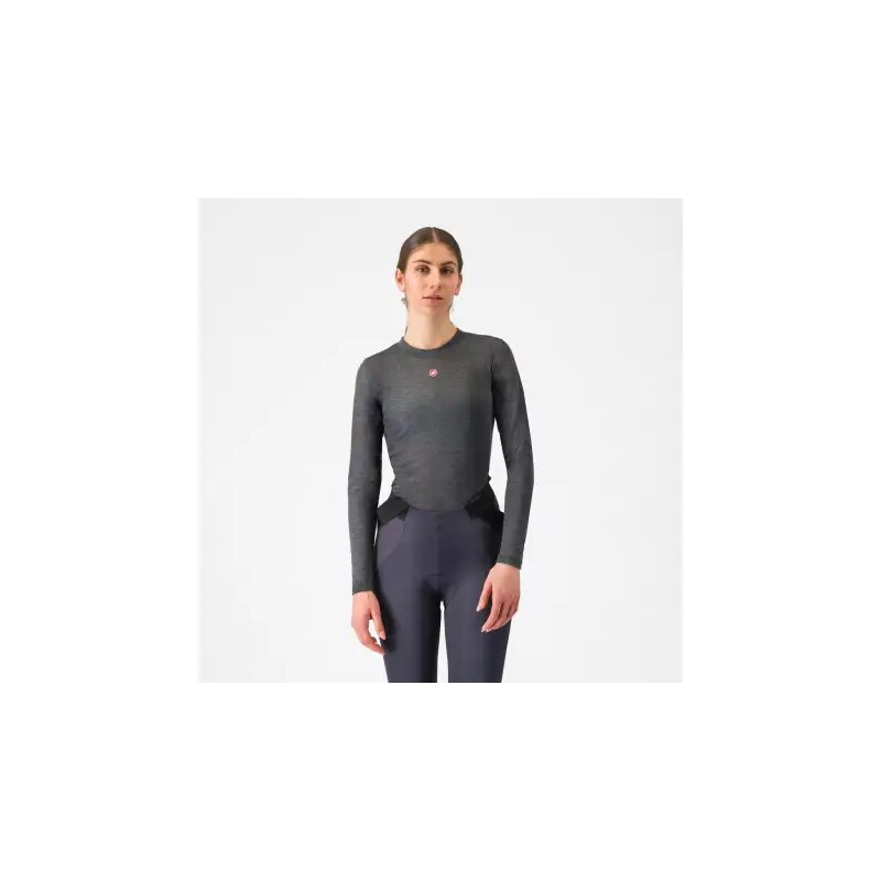 Castelli Medio Base Layer dámská spodní vrstva dlouhý rukáv Melange 108427575
