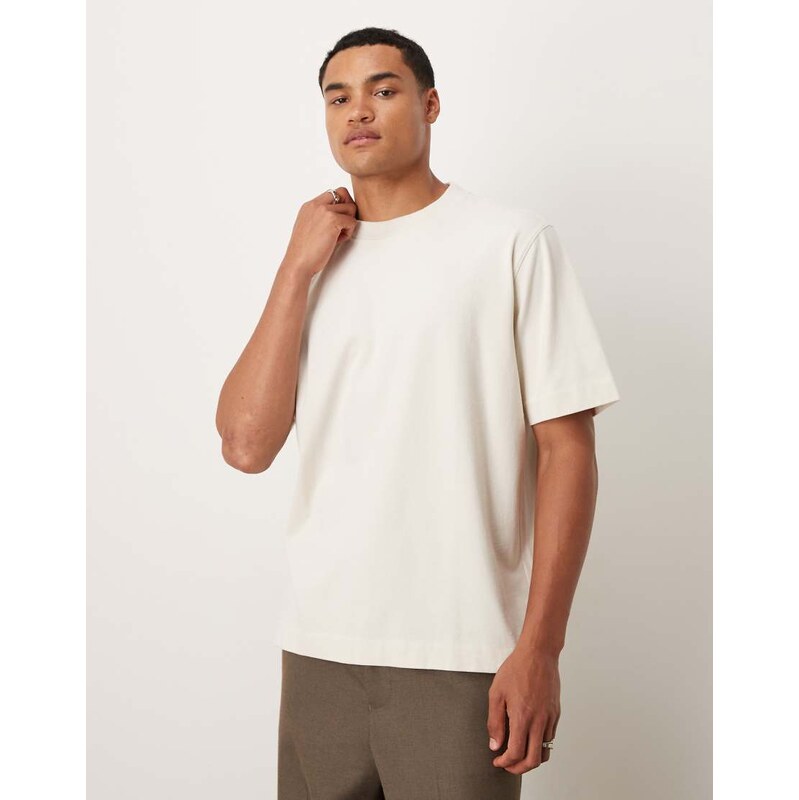 Abercrombie & Fitch short sleeve premium heavyweight t-shirt in