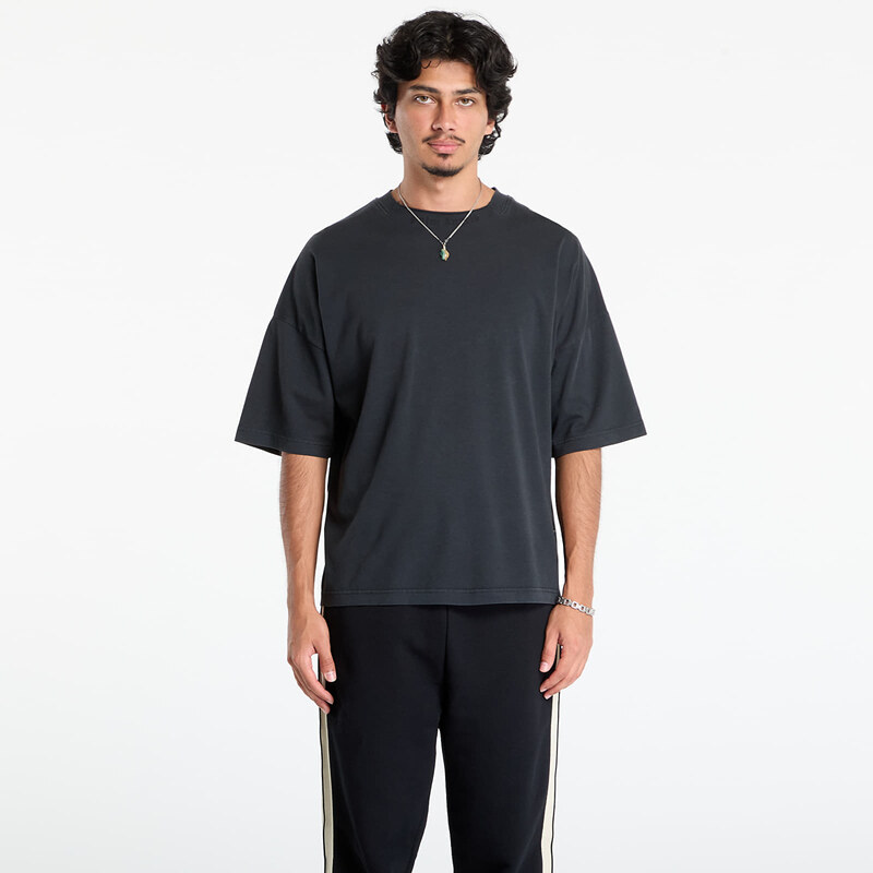 Tričko Palm Angels Curved Logo Loose Collar Tee Vintage Black/