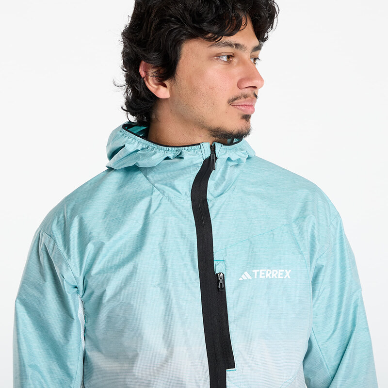 adidas Performance Větrovka adidas Terrex Xperior Light Windweave Jacket Pure Teal/ Semi Flash Aqua M