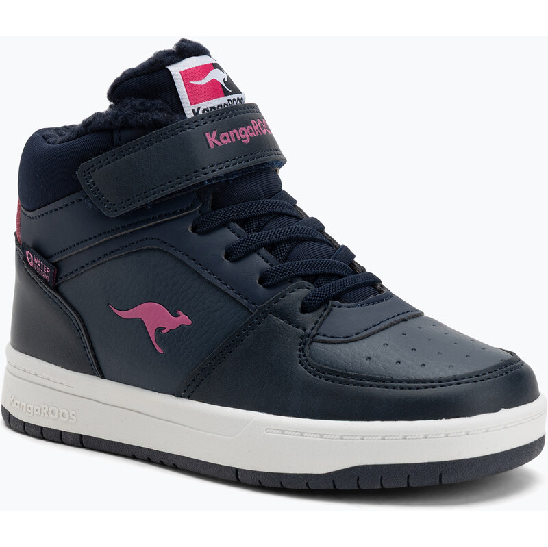 Dětské boty KangaROOS K-CP Bound Mid EV dark navy/daisy pink