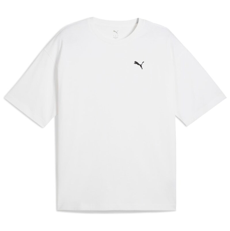 Puma Wardrobe Essential Boxy Tee white