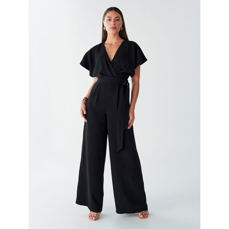 BWLDR Overal ALARIA JUMPSUIT černá