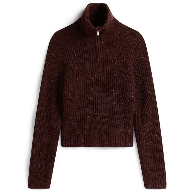 Tommy Jeans Svetr čokoládová