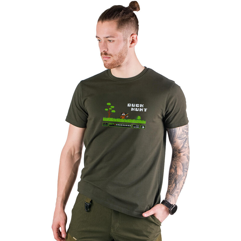 TAGART Pánské lovecké tričko Tagart FNT Duckhunt s potiskem 108433412