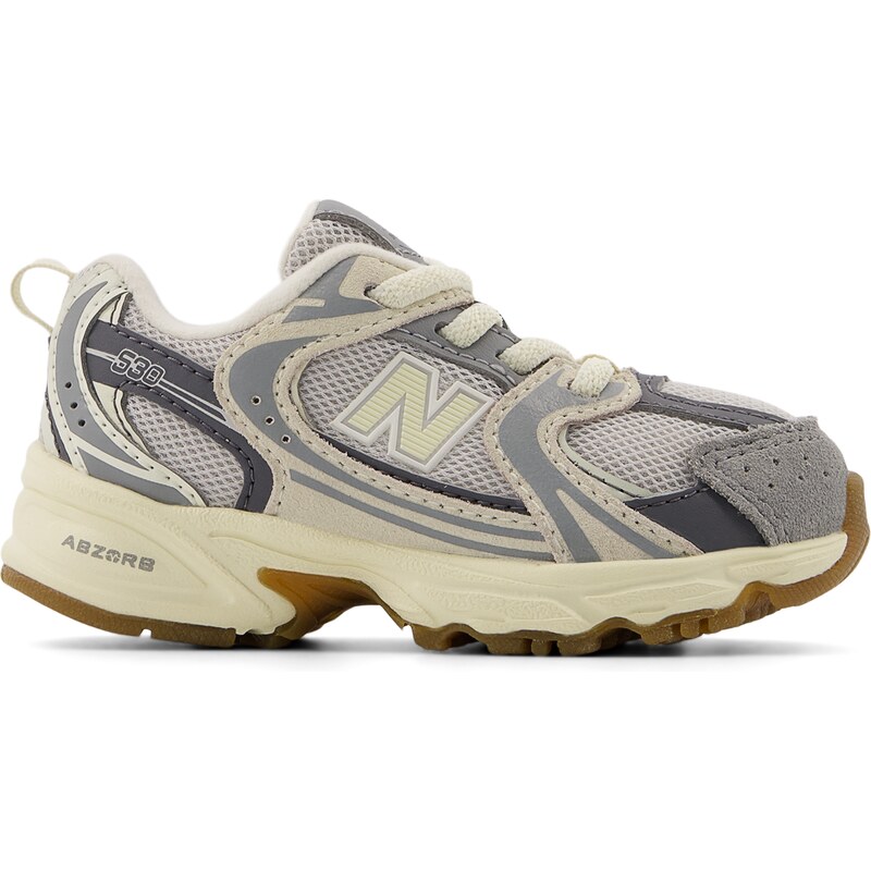 Dětské boty New Balance IZ530UK – sedé