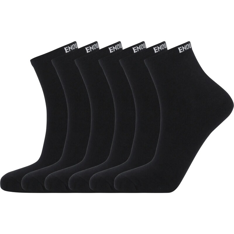 Unisex ponožky Endurance Ibi Quarter 6-Pack