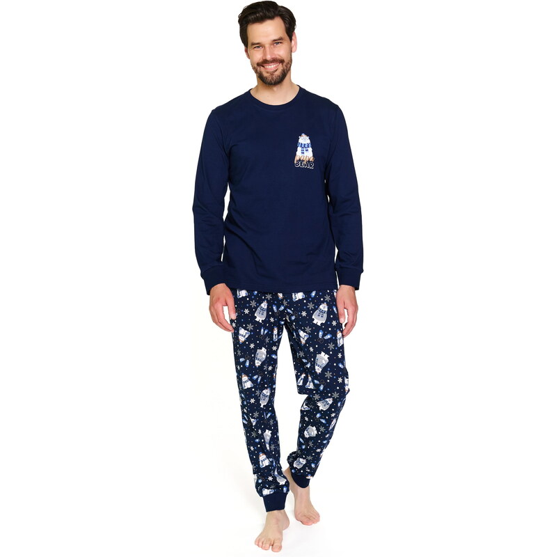 Pánské pyžamo DOCTOR NAP PMB.7338 COZY BEAR