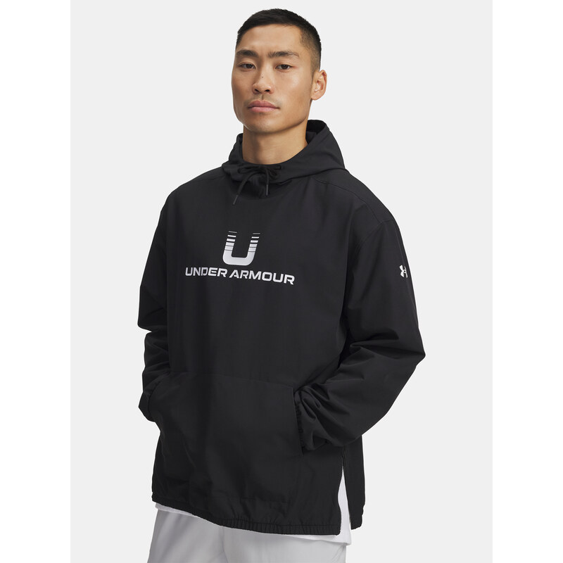 Pánská mMikina Under Armour UA Unstoppable Wvn Hoodie-BLK -