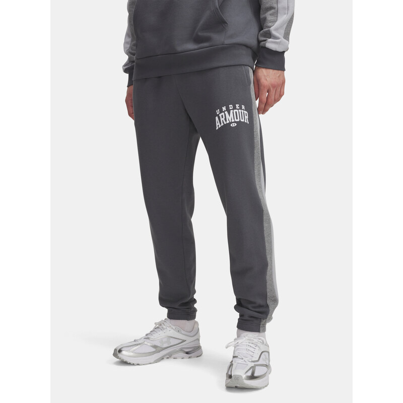 Pánské sportovní kalhoty Under Armour UA Rival Flc CB Pants-GRY