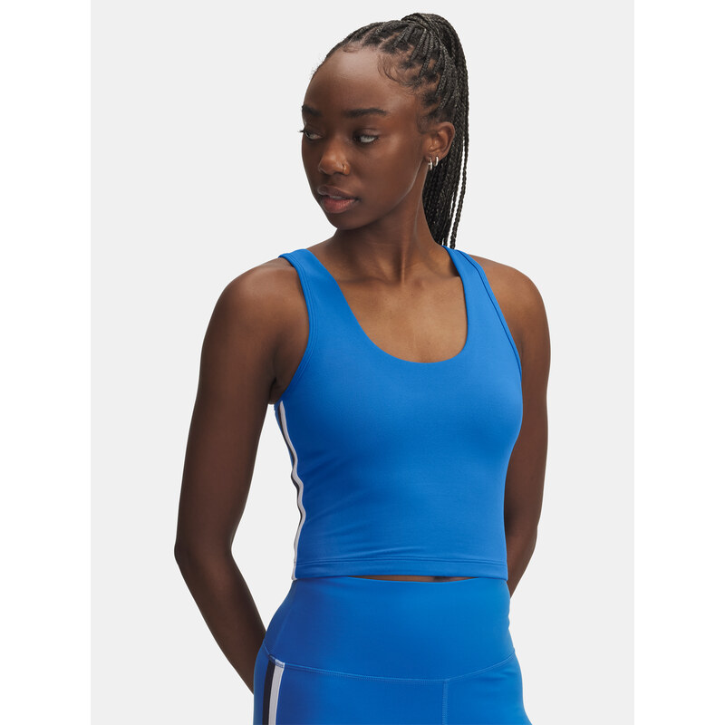 Dámské tílko Under Armour UA Motion Sport Tape Tank-BLU - Dámské