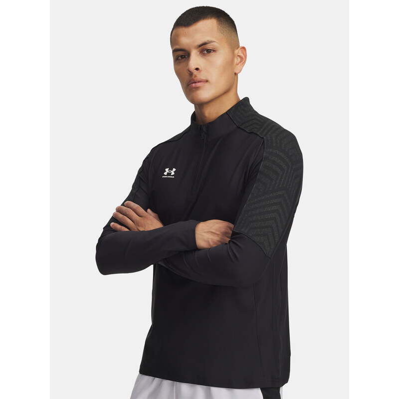 Pánská mMikina Under Armour UA M Challenger Pro Midlayer-BLK -