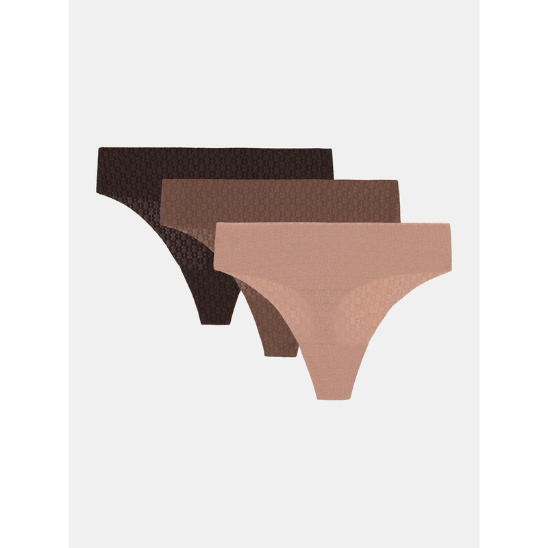 Dámské tanga Under Armour UA Pure Stretch Mesh THONG - 3pk - Dámské 108496875