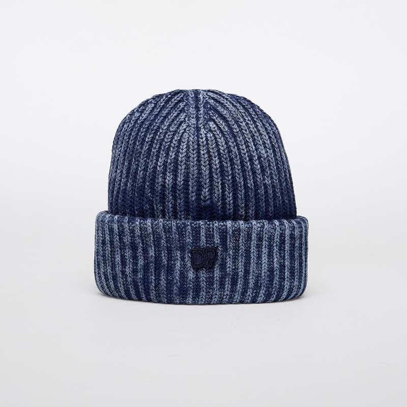 Čepice Daily Paper Knitted Washed Beanie Indigo Universal