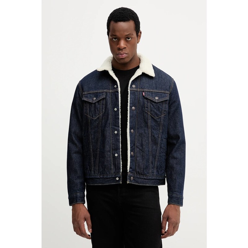 Levis Džínová bunda Levis TYPE 3 SHERPA