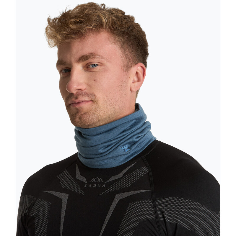Nákrčník WOOLCANO Merino 100% SPT24-33 blue 108385279