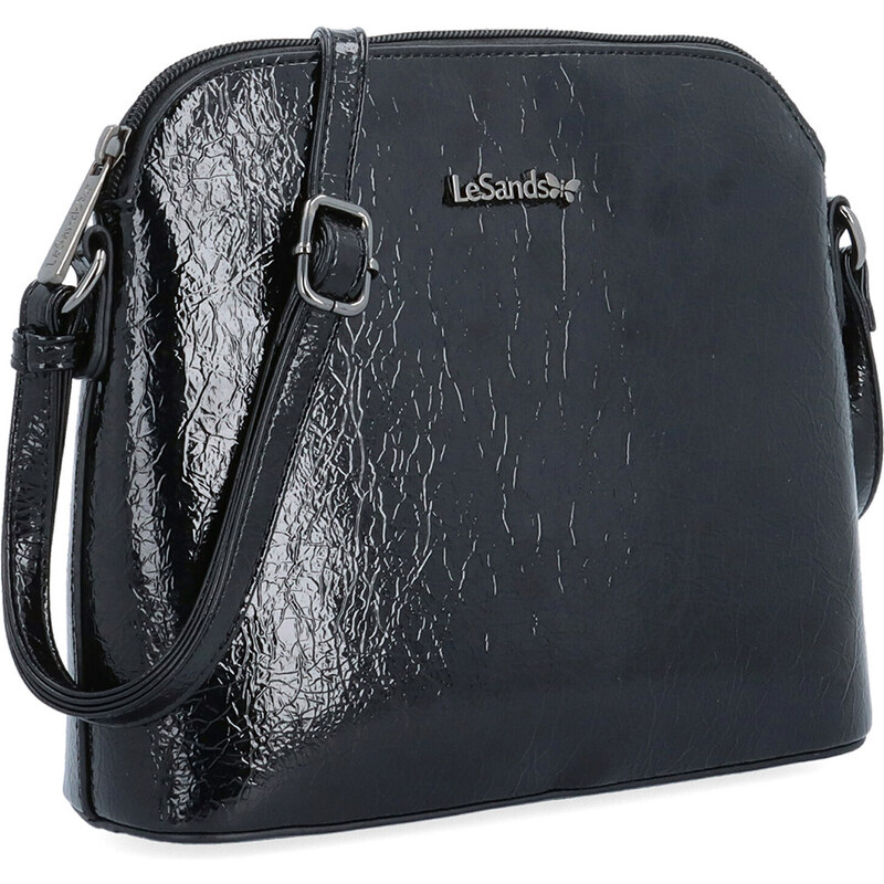 Kabelka ze syntetické kůže crossbody Le Sands černá 4371 C 108441700