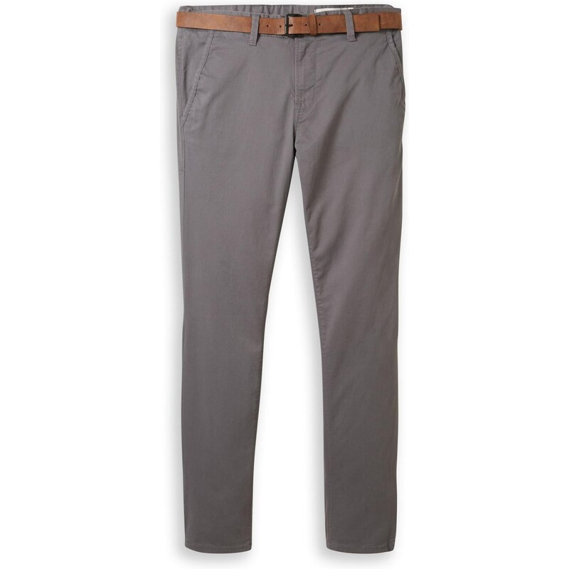 TOM TAILOR DENIM Chino kalhoty režná