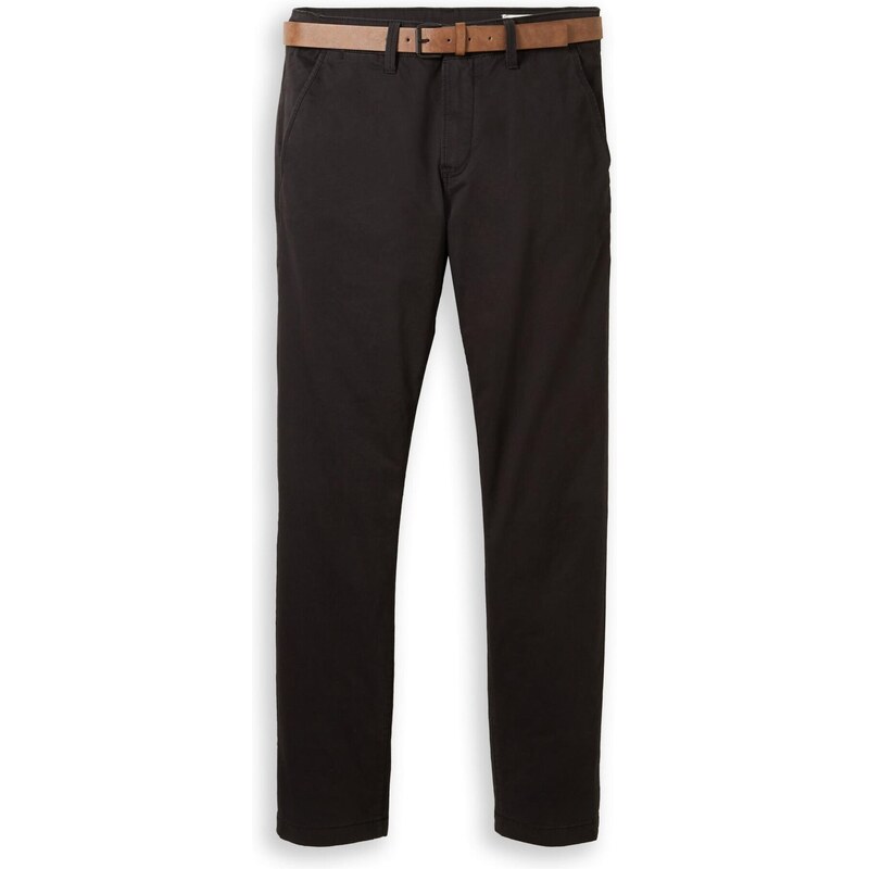 TOM TAILOR DENIM Chino kalhoty černá