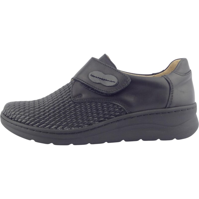 Helios obuv 418 hallux stretch černá