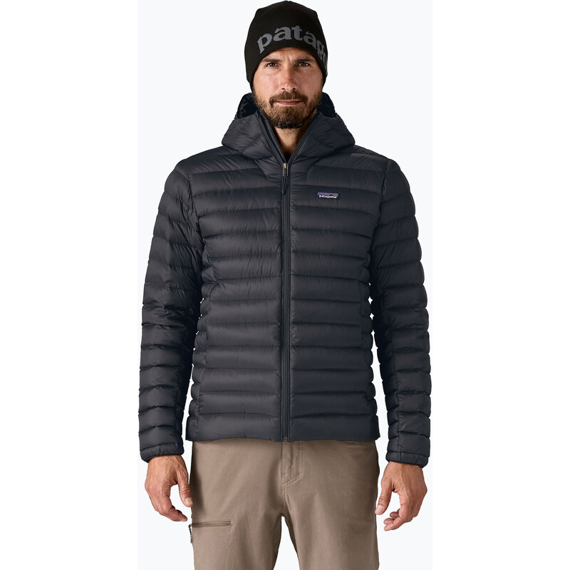 Pánská péřová bunda Patagonia Down Sweater Hoody black