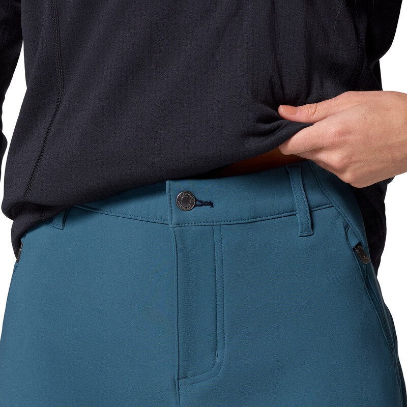 Dámské Softshellové kalhoty COLUMBIA BACK BEAUTY WARM SOFTSHELL PANT 2051864429 – Modrá