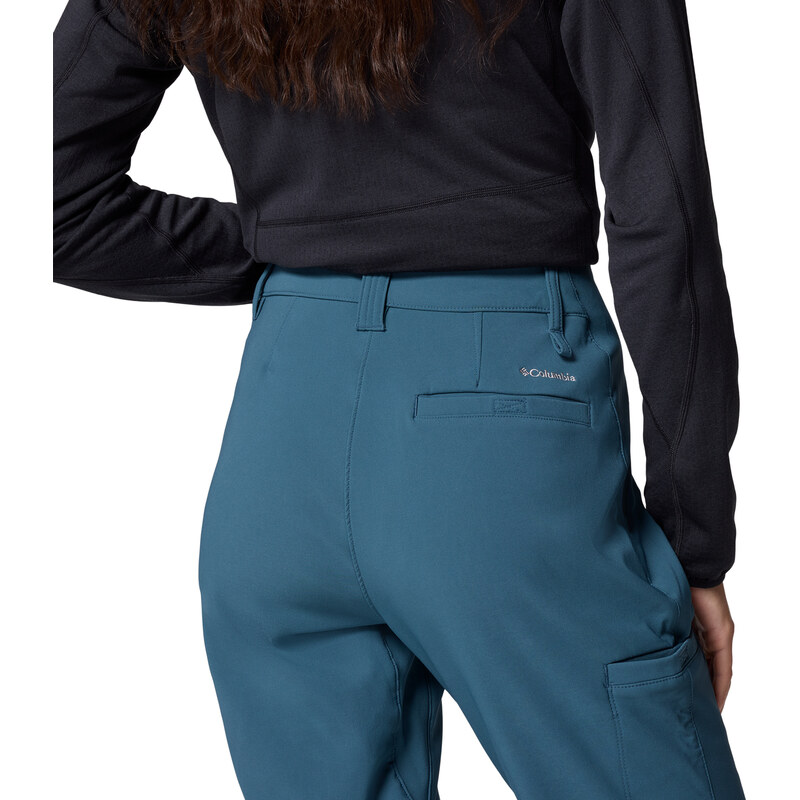 Dámské Softshellové kalhoty COLUMBIA BACK BEAUTY WARM SOFTSHELL PANT 2051864429 – Modrá