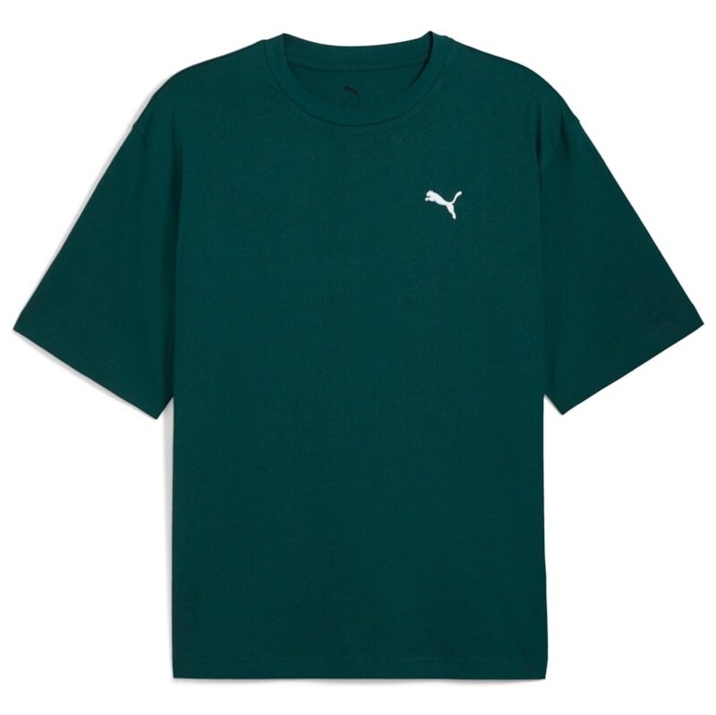 Puma Wardrobe Essential Boxy Tee green