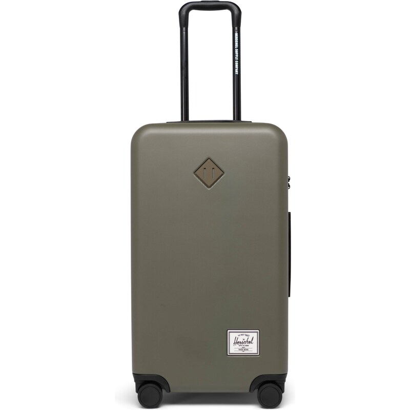 Herschel Kufr na kolečkách Heritage khaki 108448175