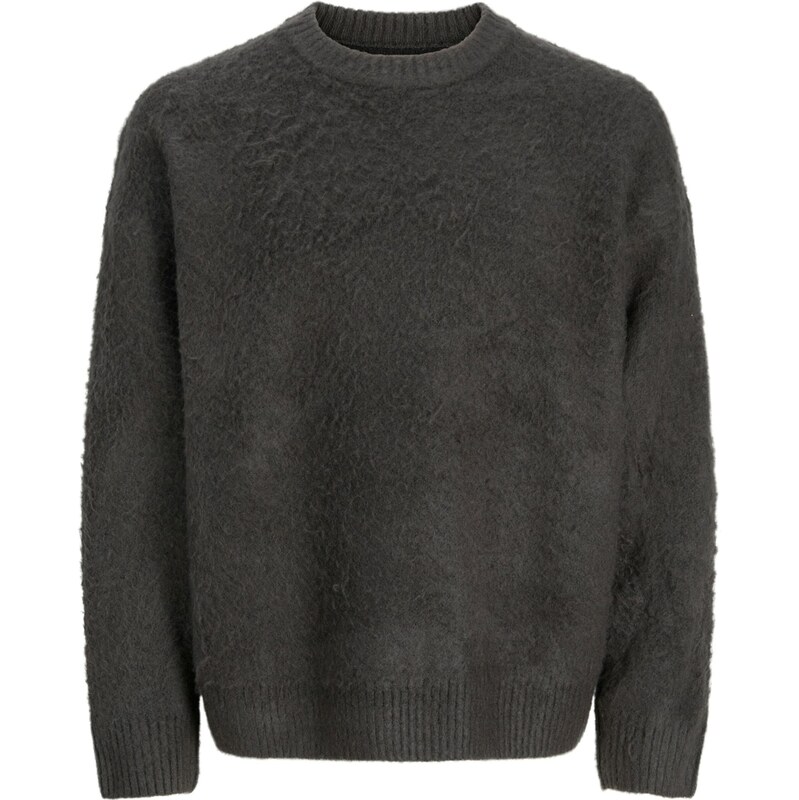 JACK & JONES Svetr čedičová šedá