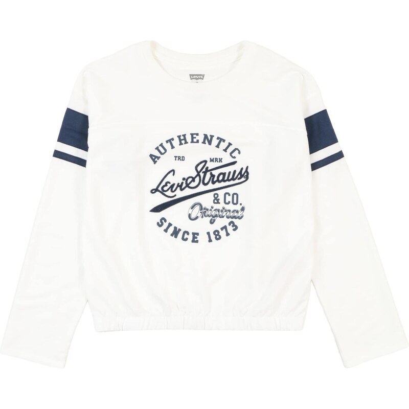 Levis Kids Tričko Varsity námořnická modř / bílá