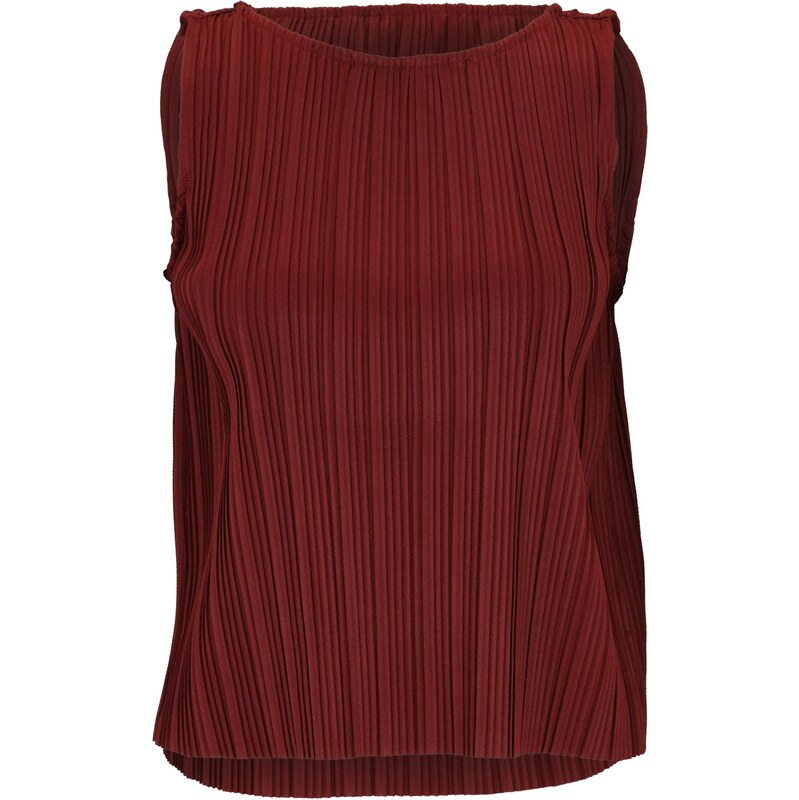 Vero Moda Petite Top VMINES rezavě hnědá