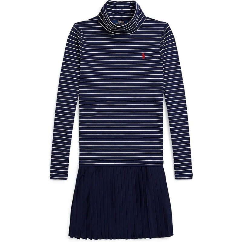 Polo Ralph Lauren Dětské šaty s bavlnou Polo Ralph Lauren