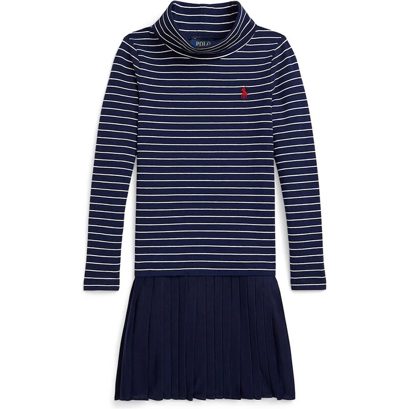 Polo Ralph Lauren Dětské šaty s bavlnou Polo Ralph Lauren