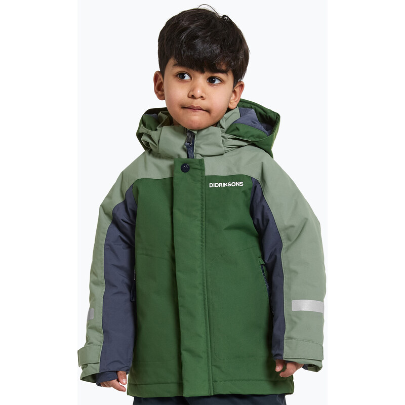 Dětská bunda Didriksons Neptun pine green